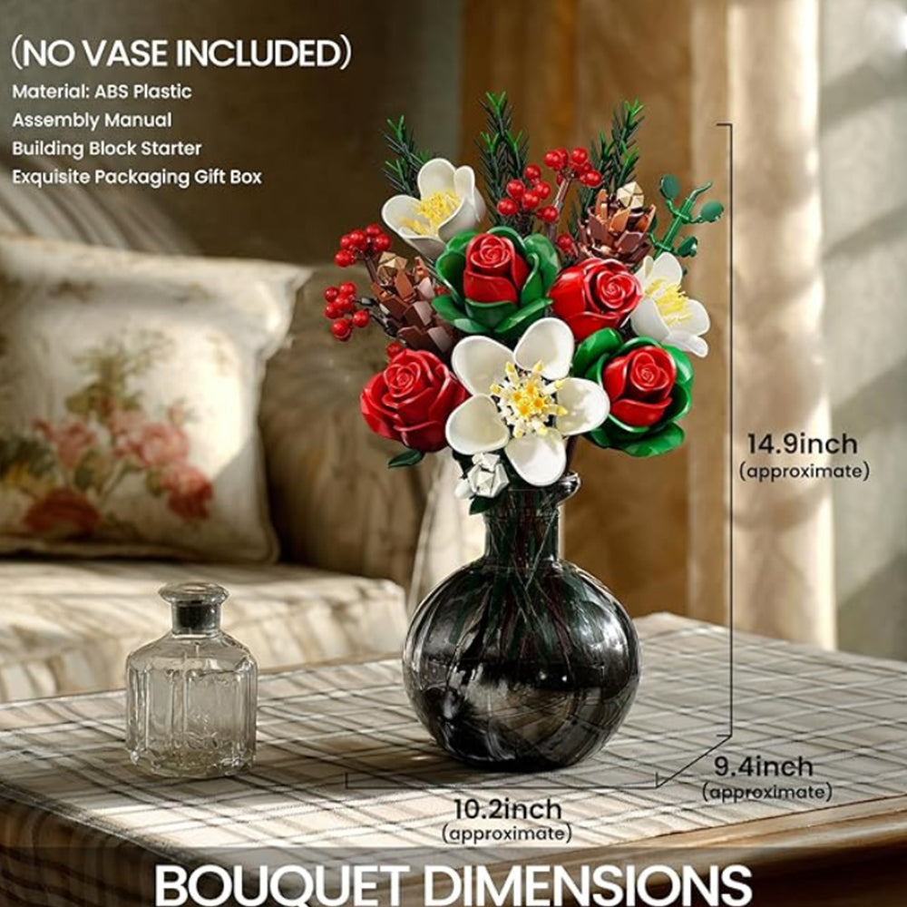 Stellar Rose Building Bouquet Set