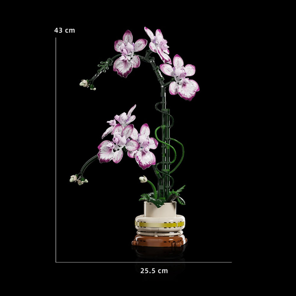Dancing Orchid Bonsai Building Block Set