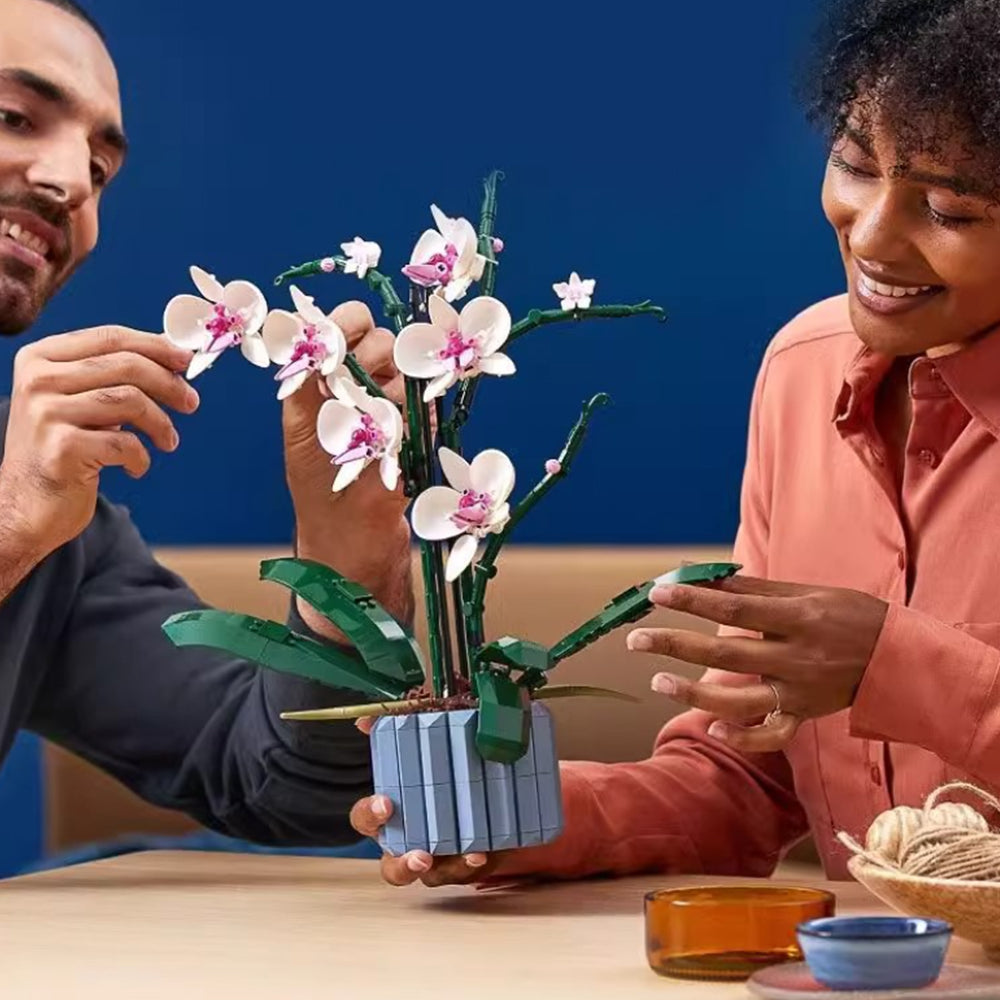 Orchid Bonsai Building Block Set