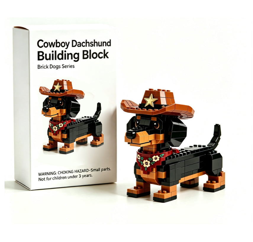 Heart Corgi Building Block set