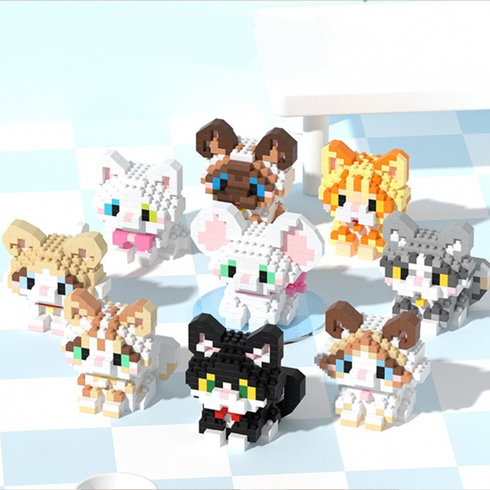 Brick Cats - The Mini Brick Dog Collection