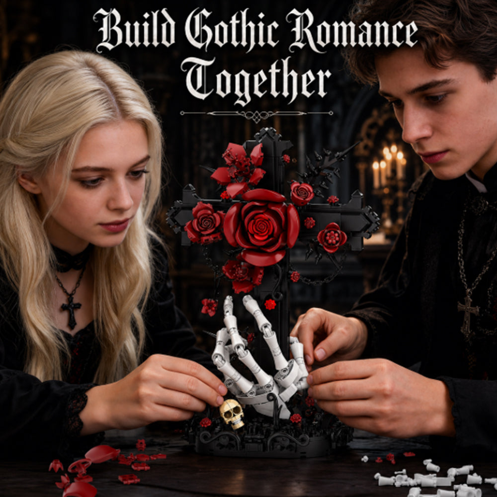 Crimson Cross Building Block Set