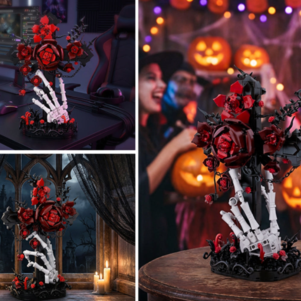Crimson Cross Building Block Set