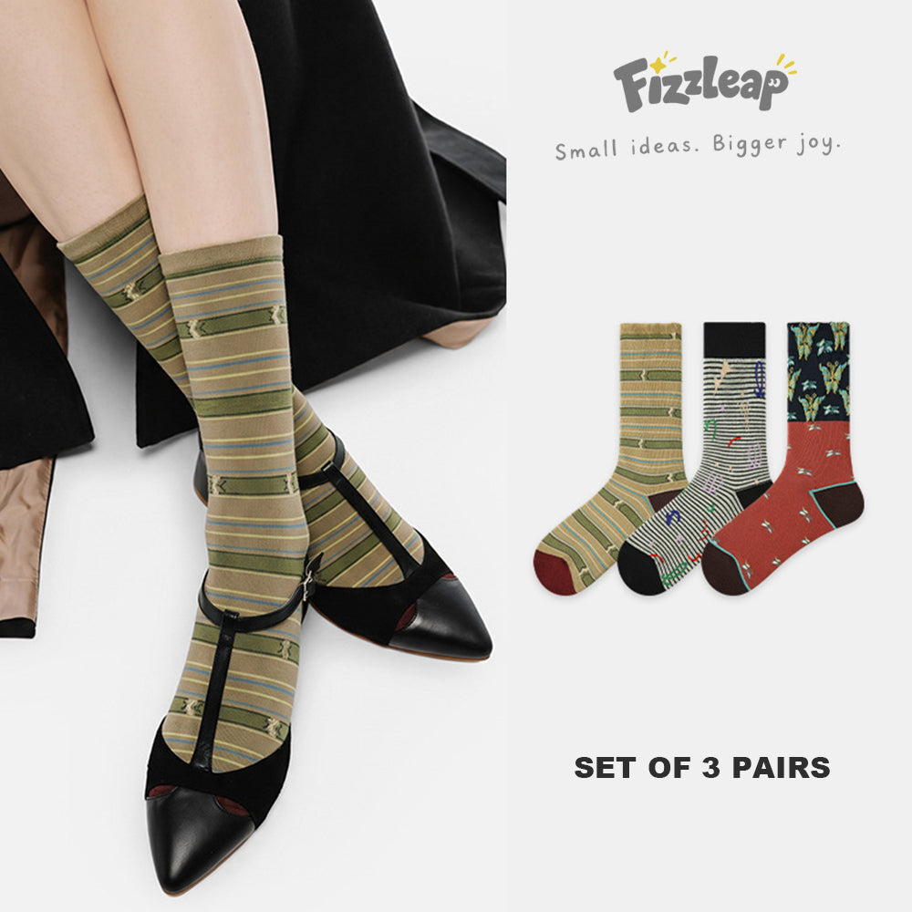 Butterfly Shadows Socks