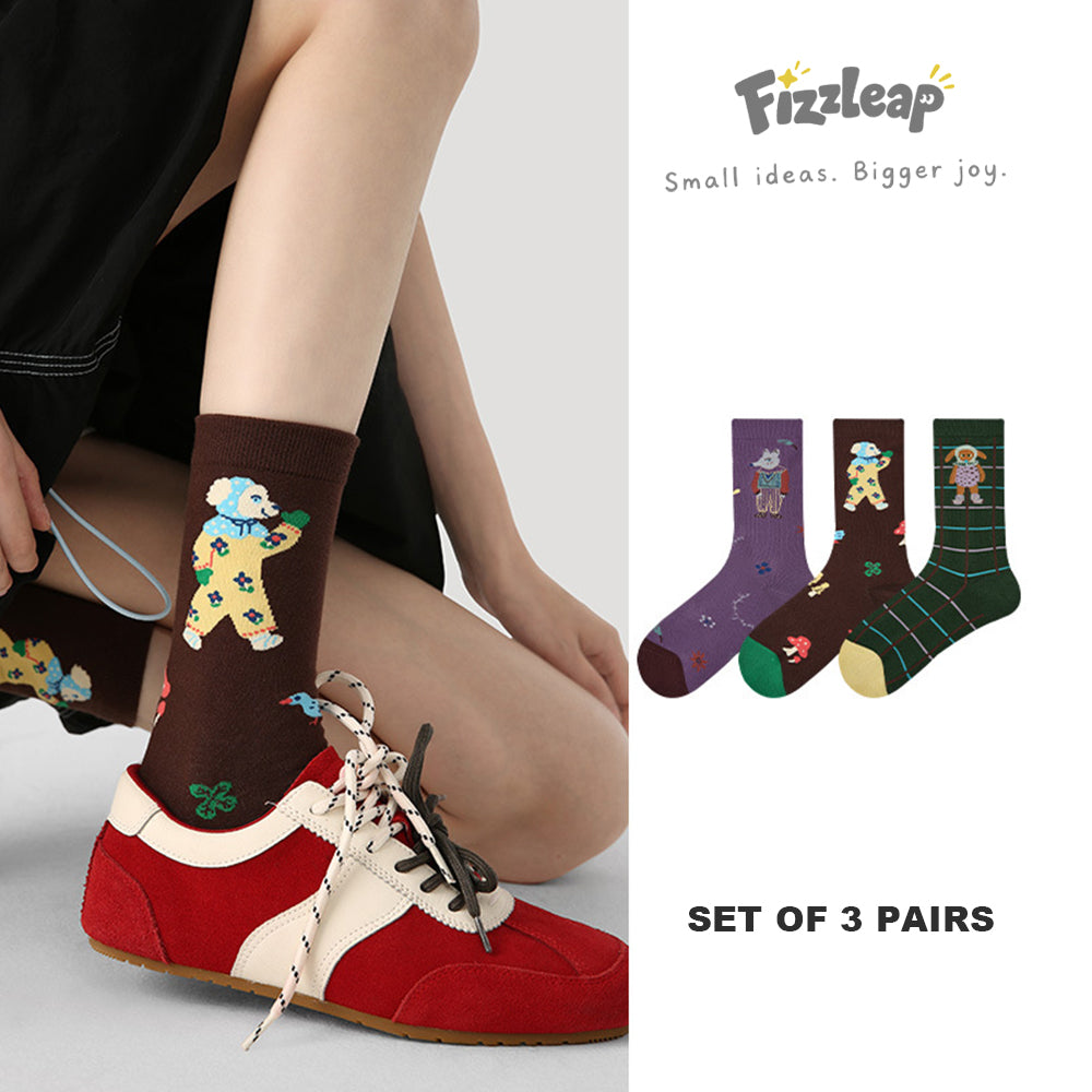 Forest Secret Socks