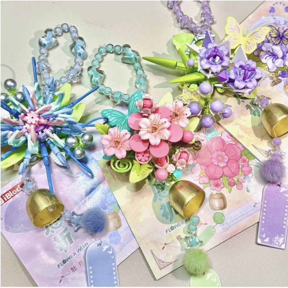 Wish Flower Building Block Charm