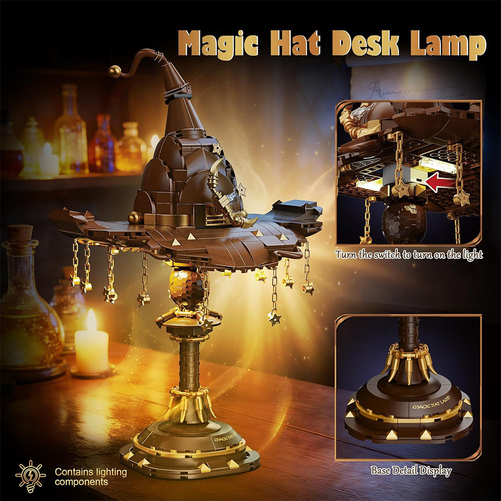 Magic Hat Desk Lamp Building Block Set