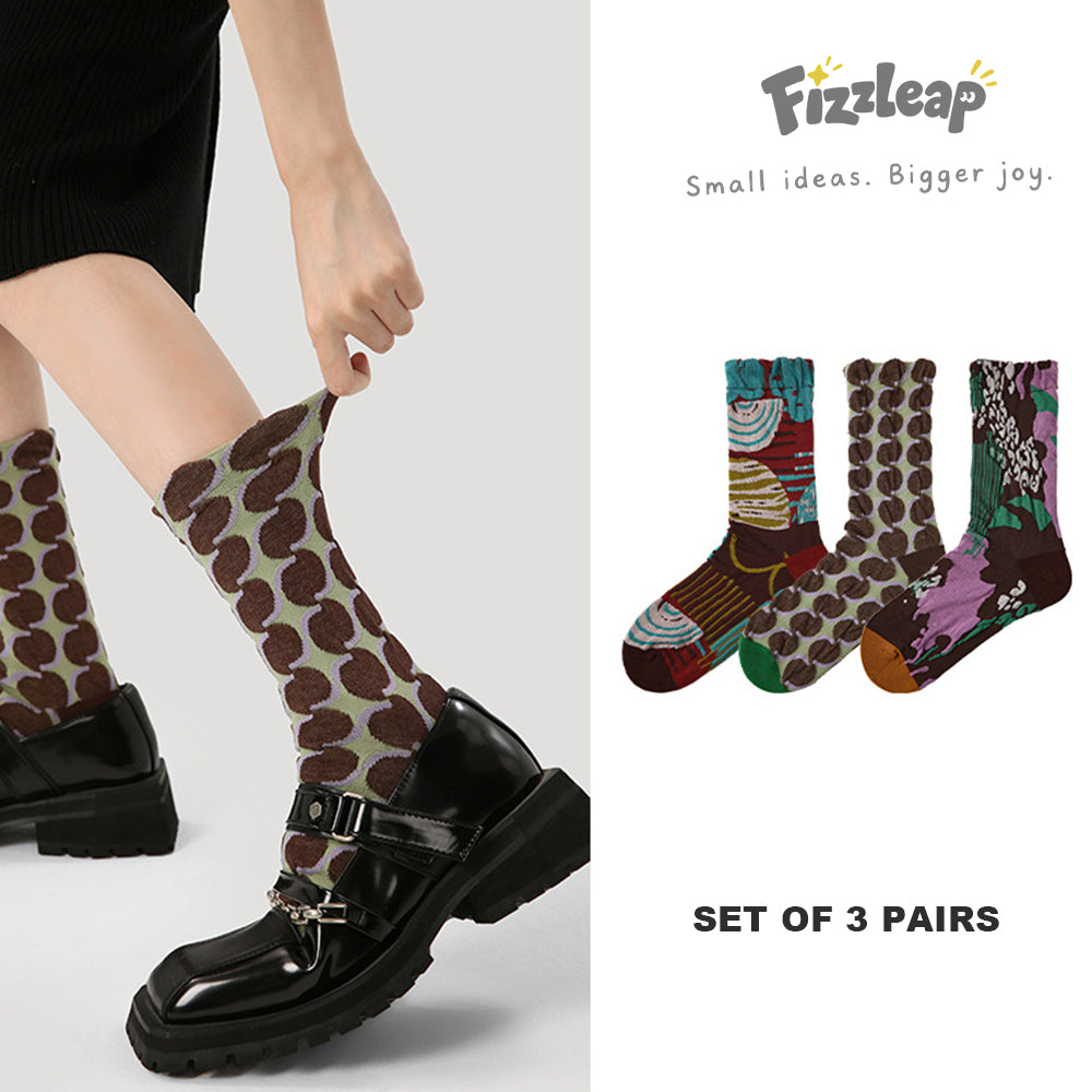 Dappled Pine Shadow Socks