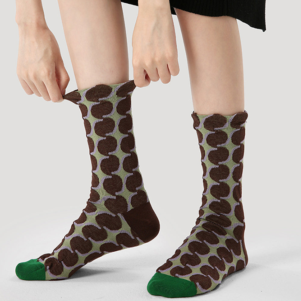Dappled Pine Shadow Socks