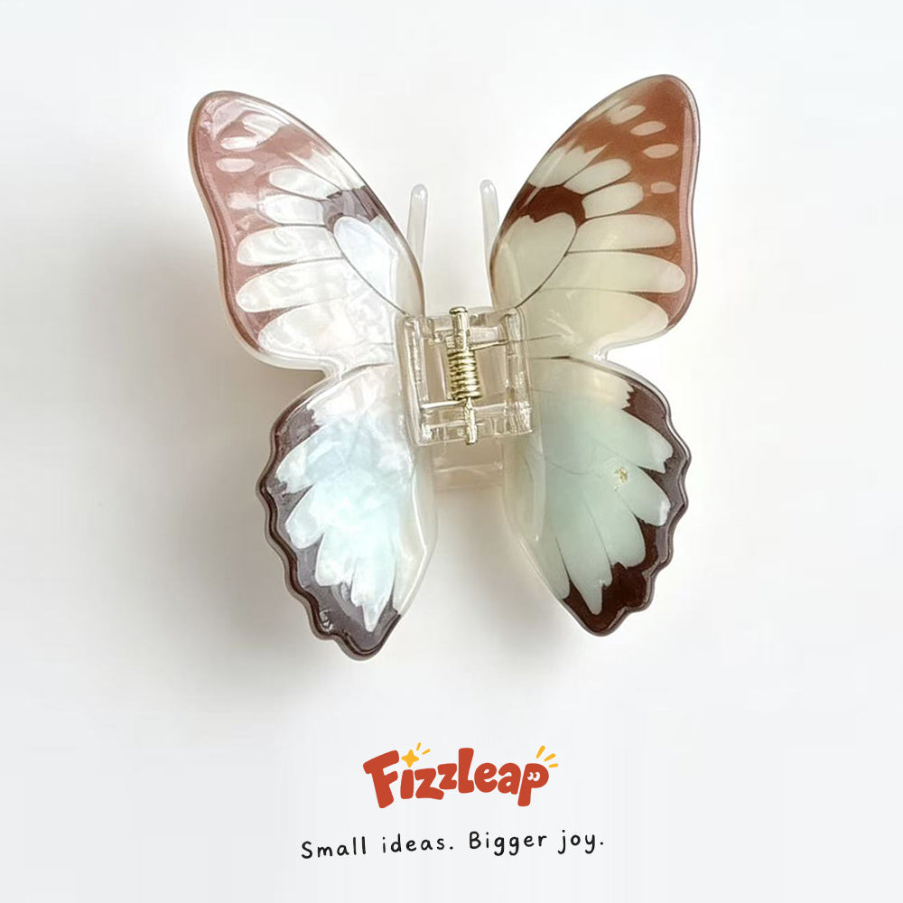 Brown and Blue Butterfly Claw