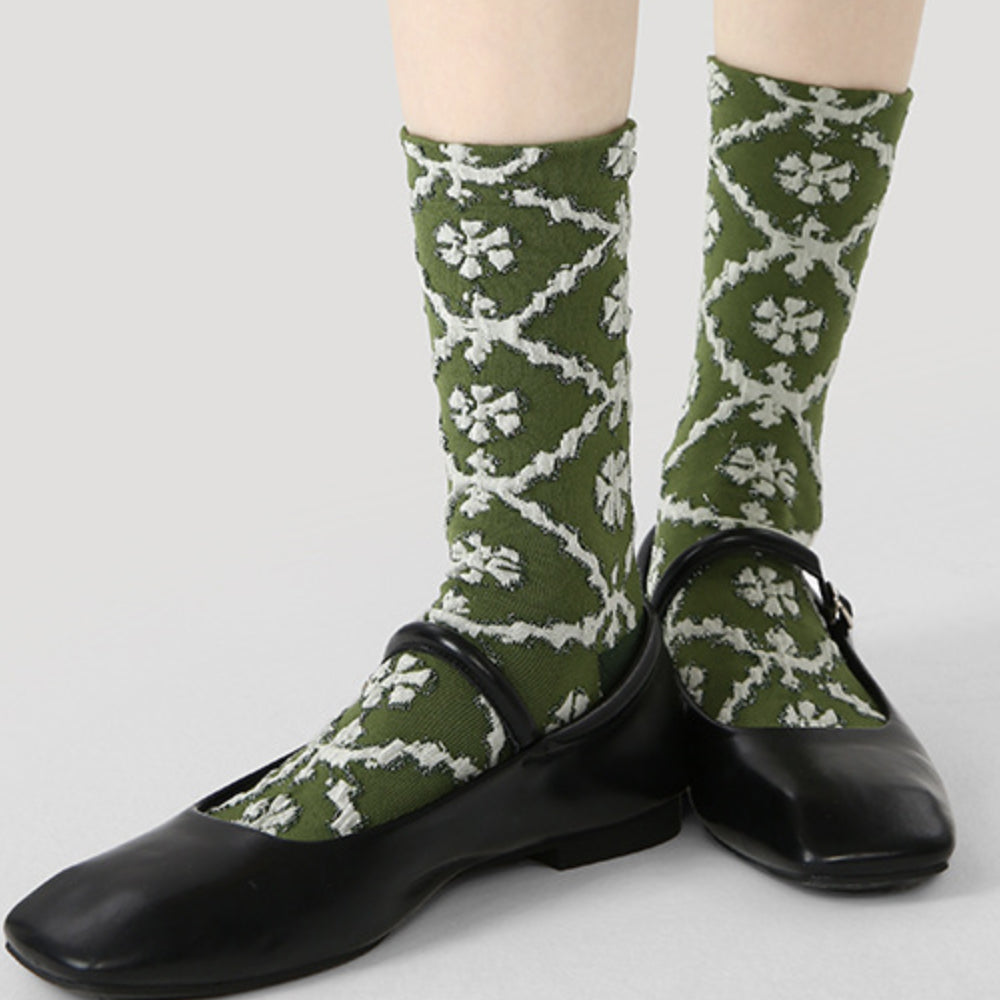 Painted Mountain Socks