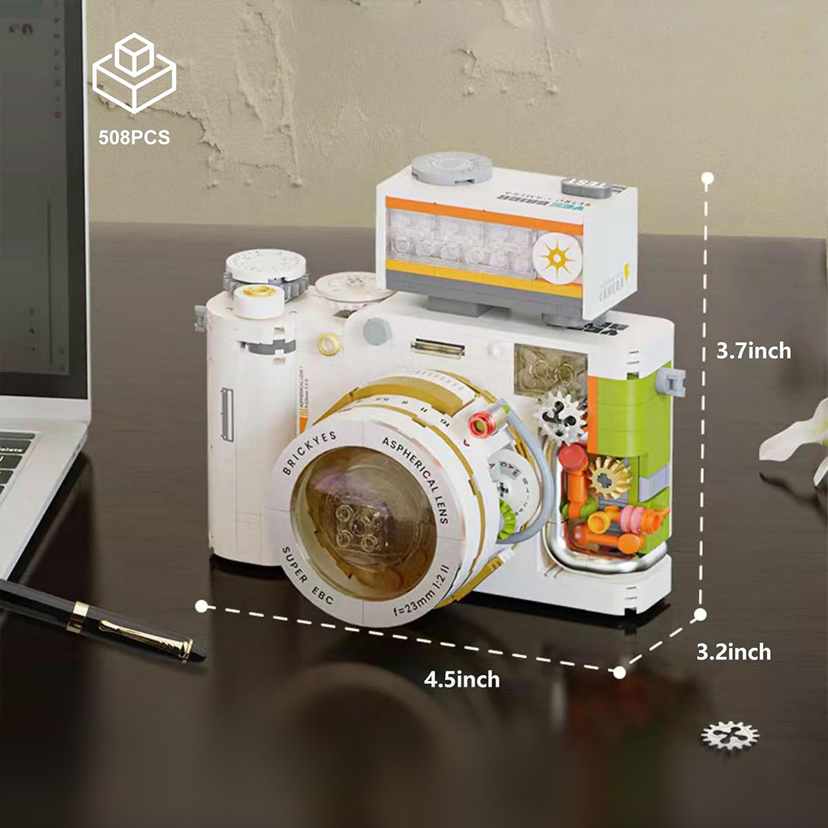 Retro Camera Building Blocks Set
