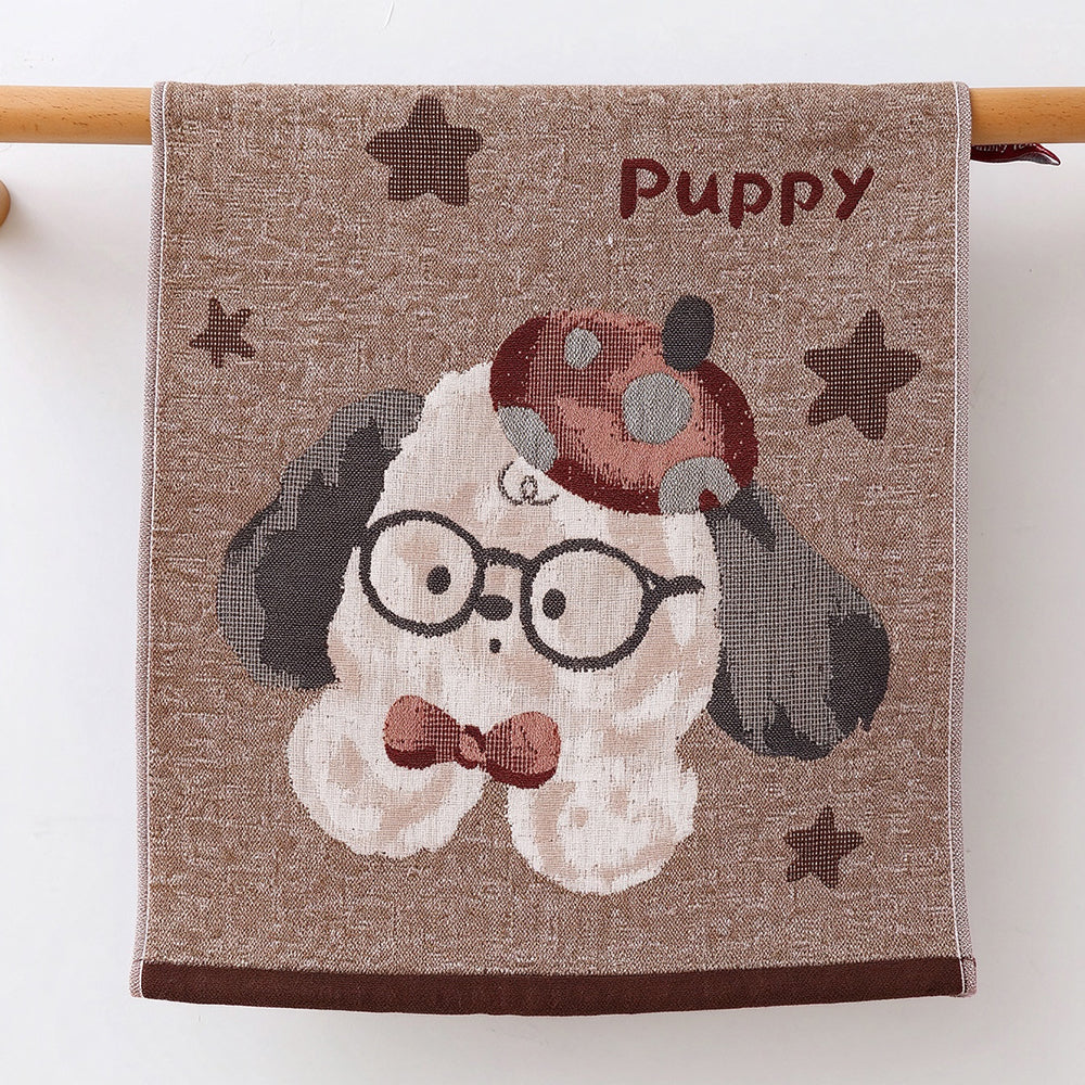 Puppy & Bear Series Towels – Set of 2