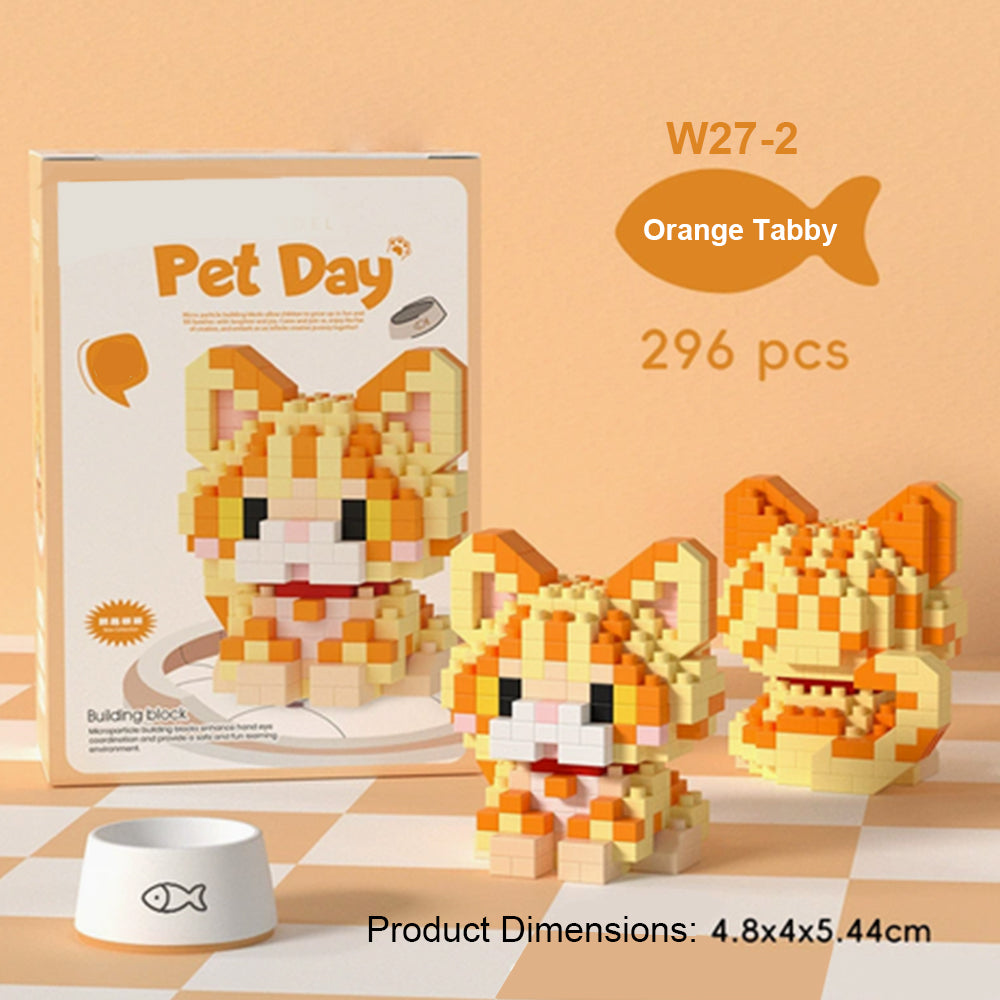 Brick Cats - The Mini Brick Dog Collection