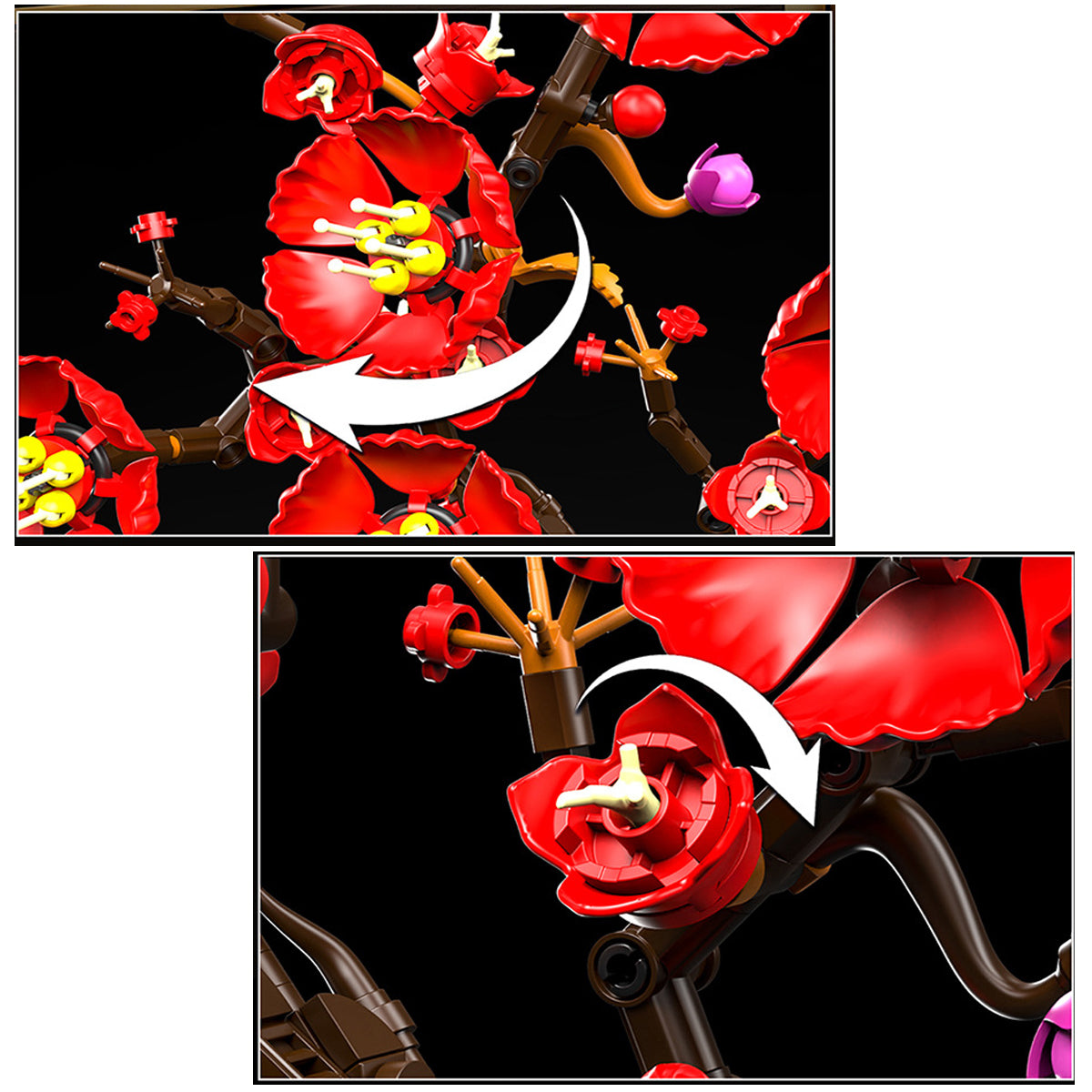Plum Blossom Building Block Set