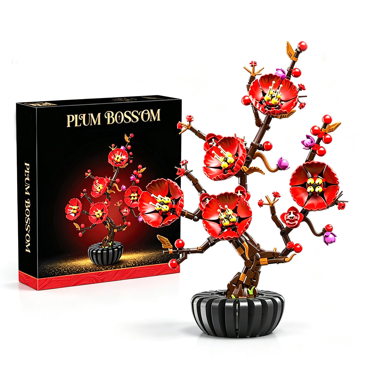 Plum Blossom Building Block Set