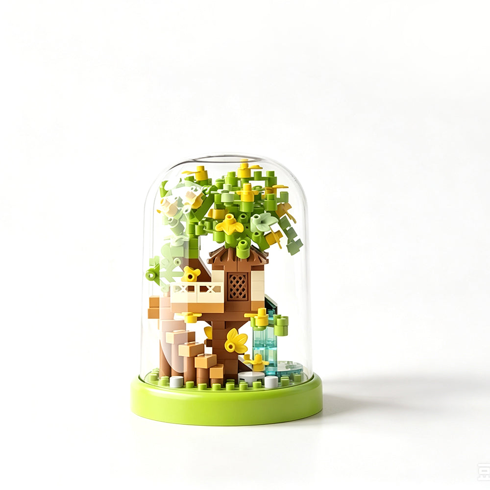 Four Seasons Treehouse Building Block Set
