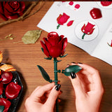 Red Rose Building Bouquet Set