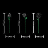 Black Rose Building Bouquet Set