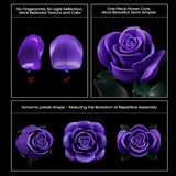 Violet Rose Building Bouquet Set