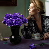 Violet Rose Building Bouquet Set