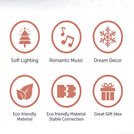 Christmas Music Box Building Block Set