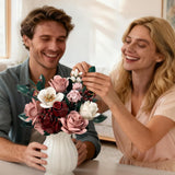 Moonlit Rose Building Bouquet Set