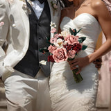 Moonlit Rose Building Bouquet Set