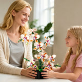 Champagne Orchid Bonsai Building Block Set