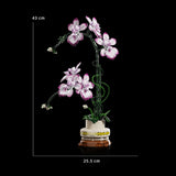 Dancing Orchid Bonsai Building Block Set