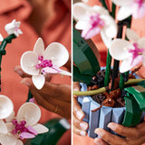 Orchid Bonsai Building Block Set