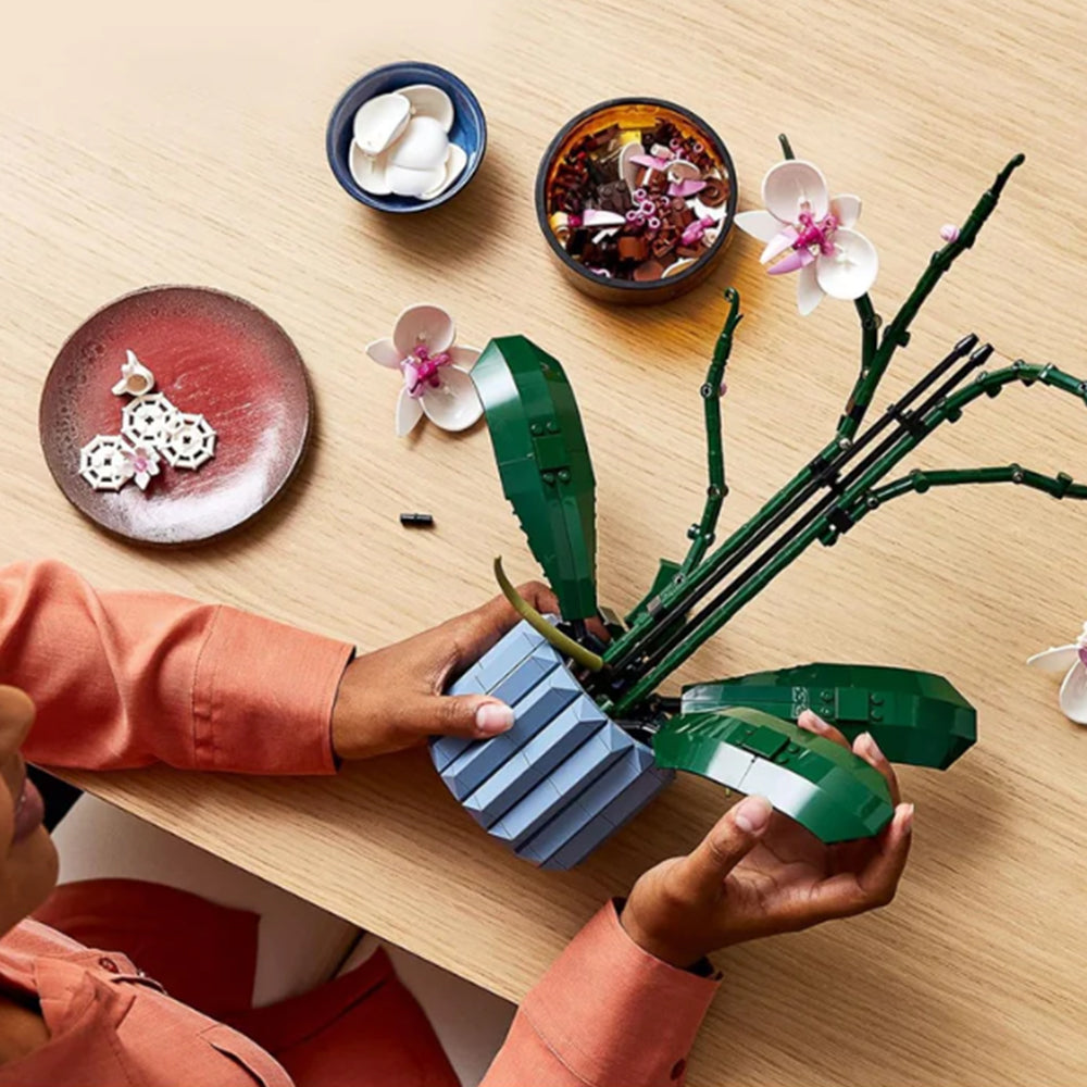 Orchid Bonsai Building Block Set