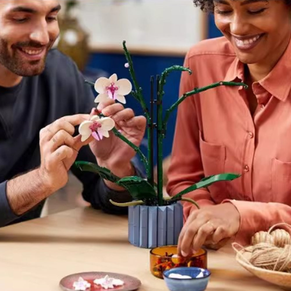 Orchid Bonsai Building Block Set