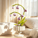 Bell Orchid Bonsai Building Block Set