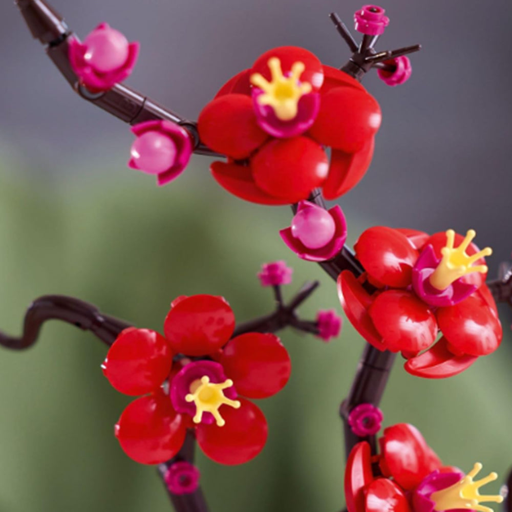 Snow Plum Bonsai Building Block Set