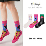 Art Illustration Socks