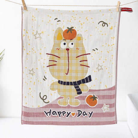 Cat Series Towels – Set of 4