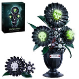 Glow Skull Flower Building Set