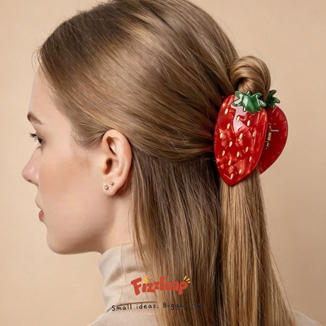Strawberry Claw Clip