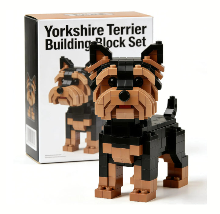 Schnauzer Building Block Set