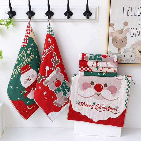 Christmas Series Towels – Set of 4