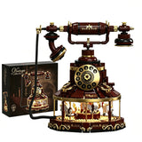 Vintage Telephone & Carousel Building Block Set