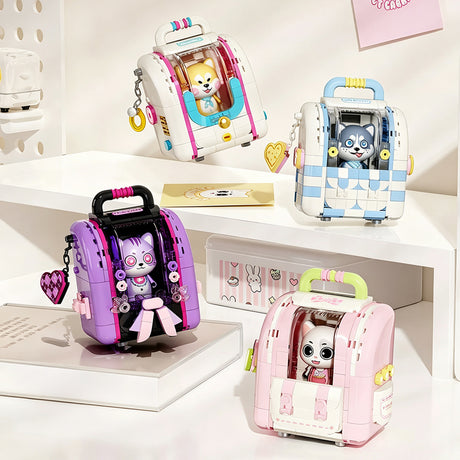 Pet Carrier Building block Set