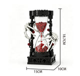 Gothic Skeleton Hand & Rose Building Block Set
