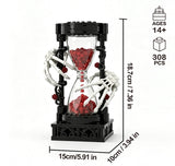 Rose Hourglass Building Block Set