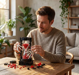 Rose Hourglass Building Block Set