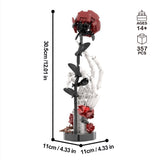 Rose Hourglass Building Block Set