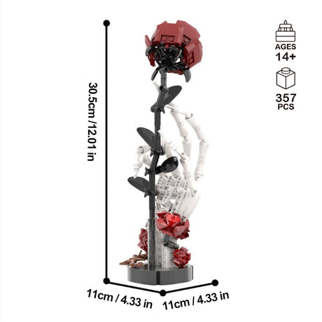 Crimson Cross Building Block Set