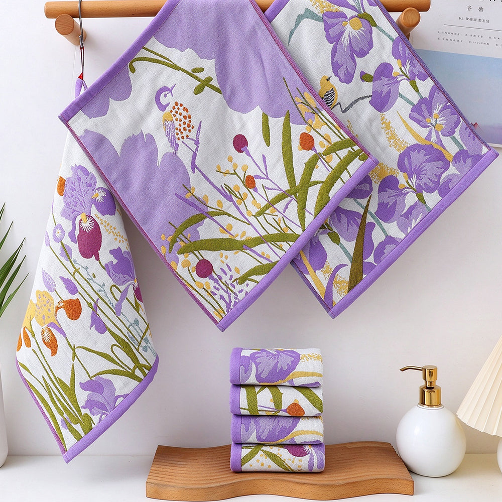 Dreamy Purple Series Towels – Set of 4