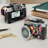 Retro Camera Building Blocks Set